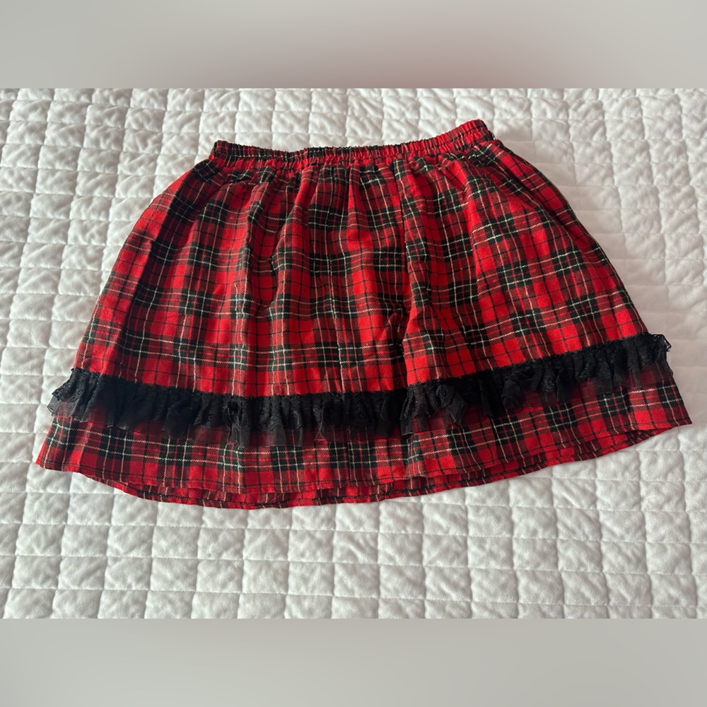 Plade Schoolgirl Skirt